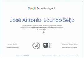 curso marketing digital certificado google