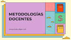 metodologia docente