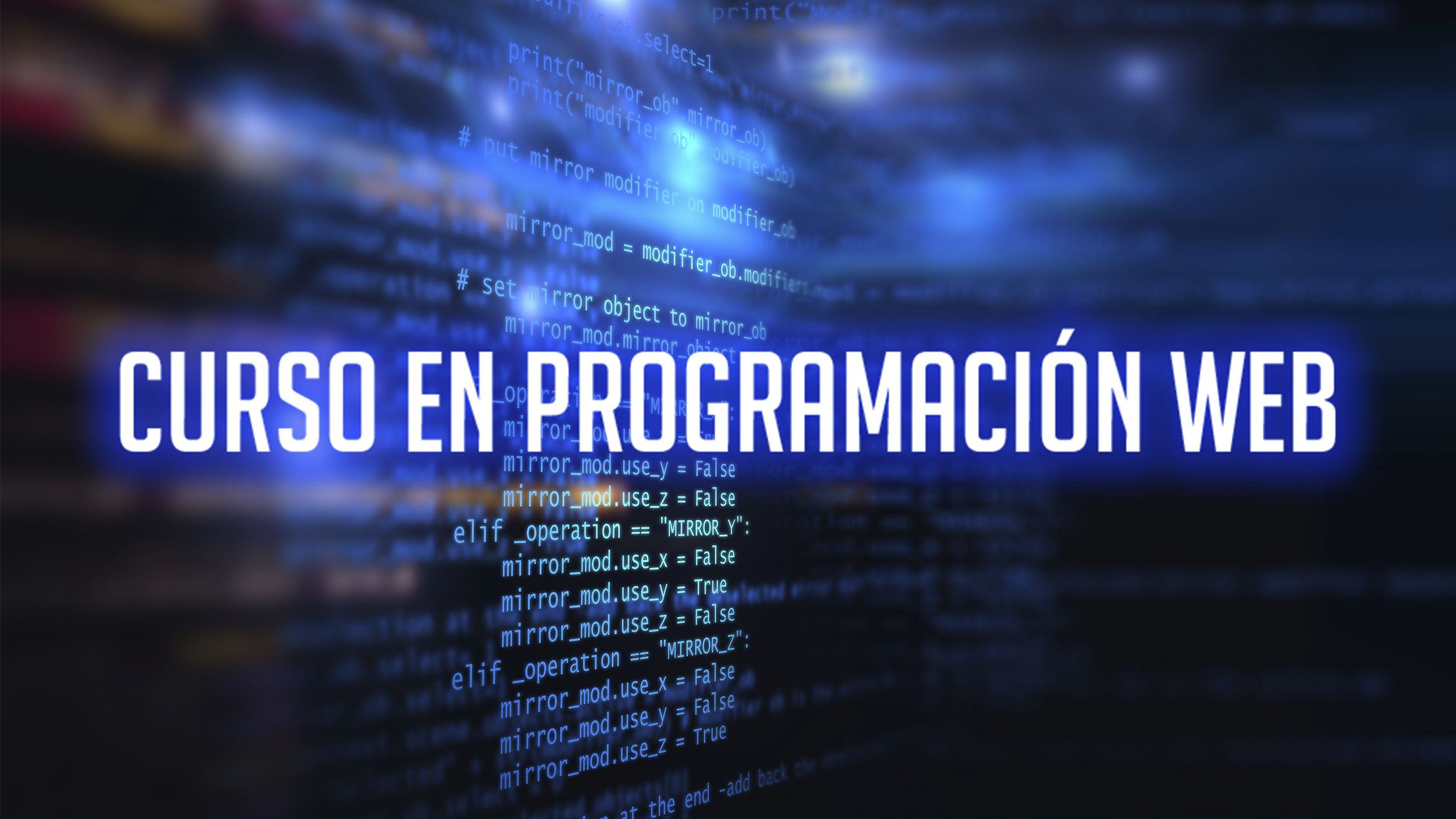 curso de programacion web