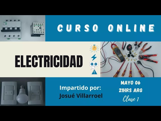 cursos de electricidad online