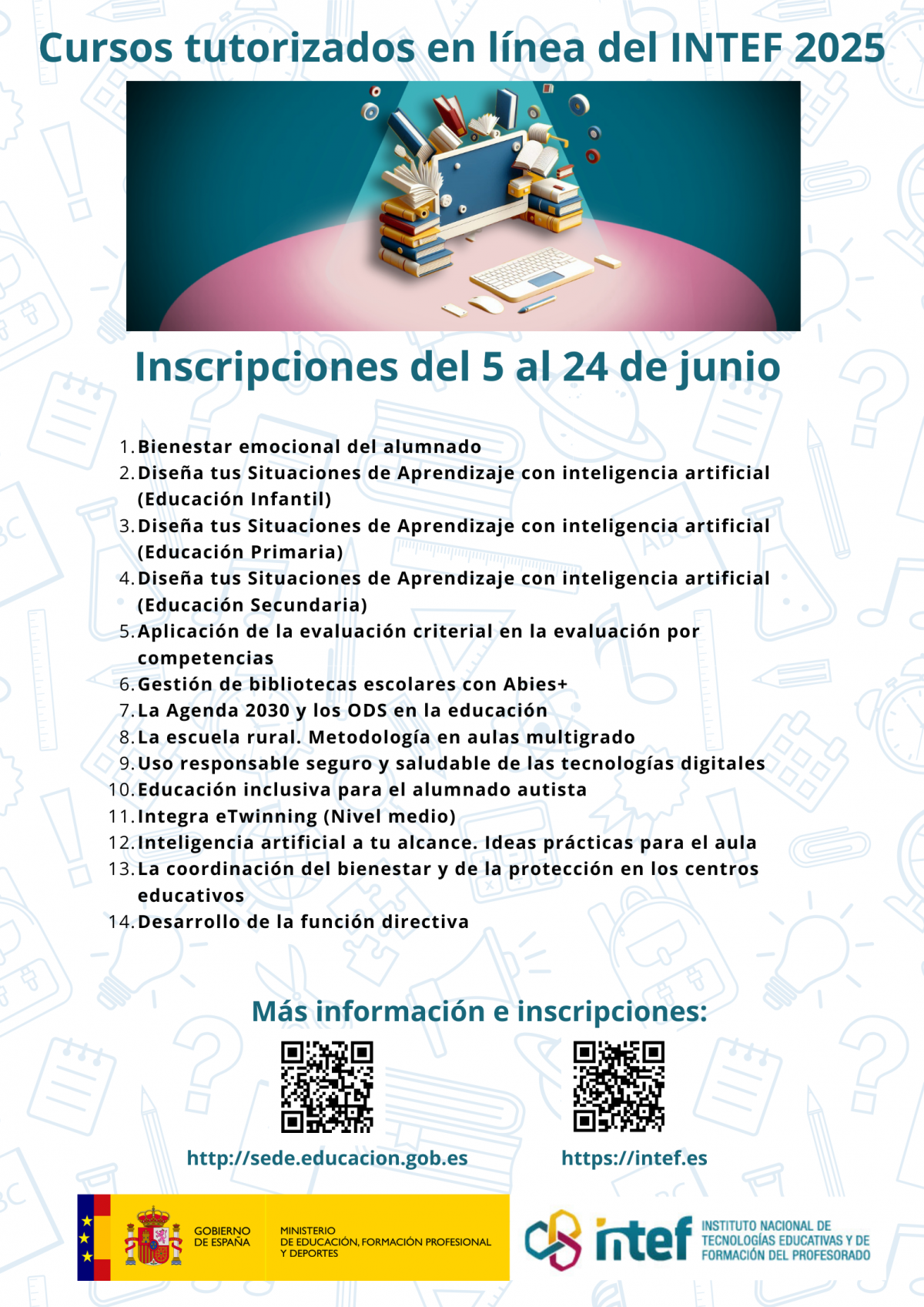 intef cursos tutorizados