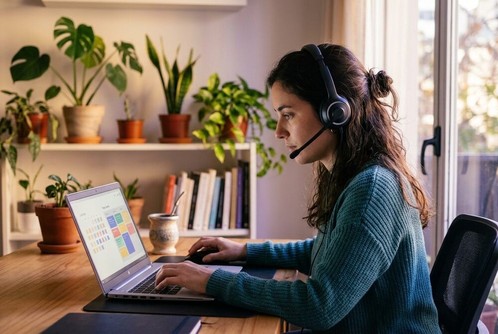 asistente virtual cursos